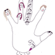Illustration for article titled Gobble, Gobble, Toil And Trouble: 4 Celebrity Hand Turkeys